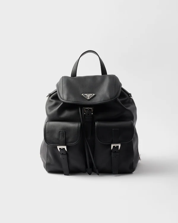 Medium Leder-Rucksack