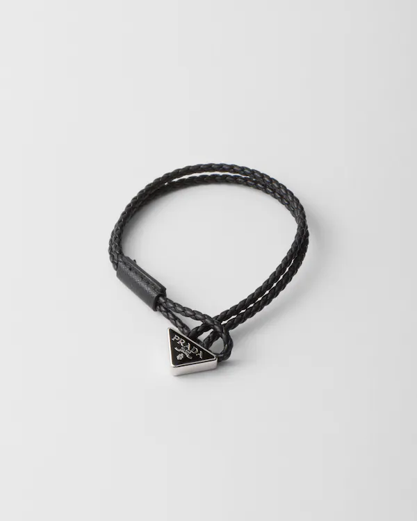 Geflochtener Nappaleder-Armband