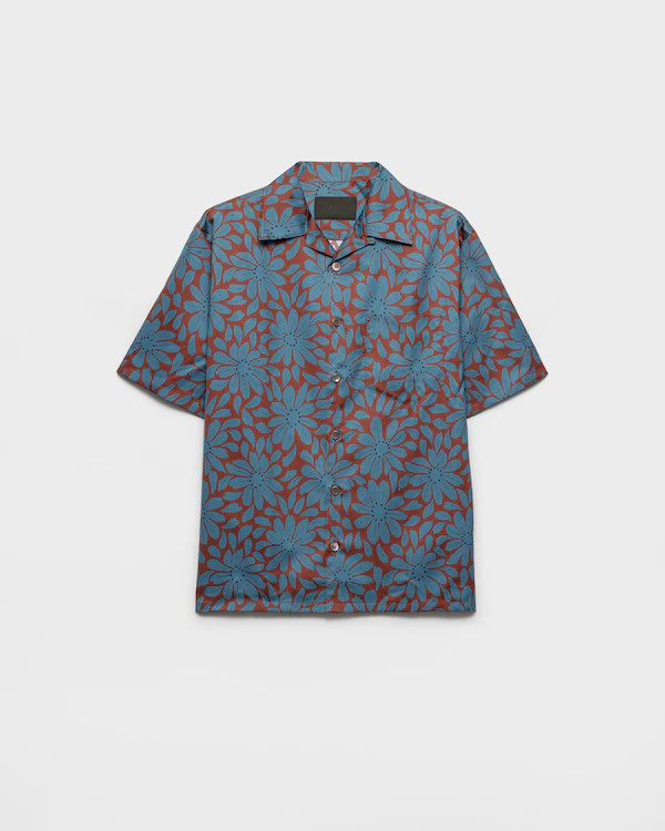 Kurzarm-Shirt aus Baumwollmischung