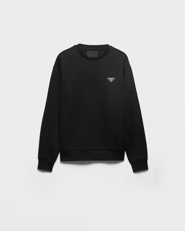 Technischer Baumwoll-Pullover