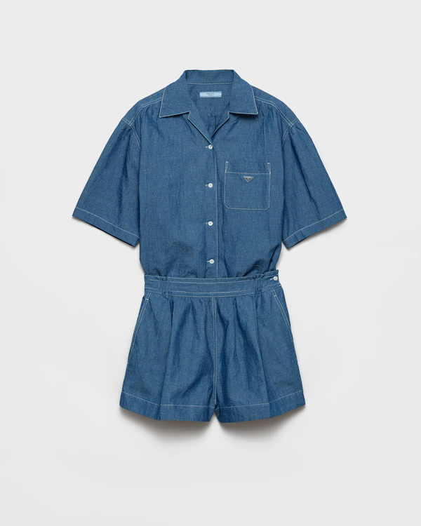 Chambray-Jumpsuit