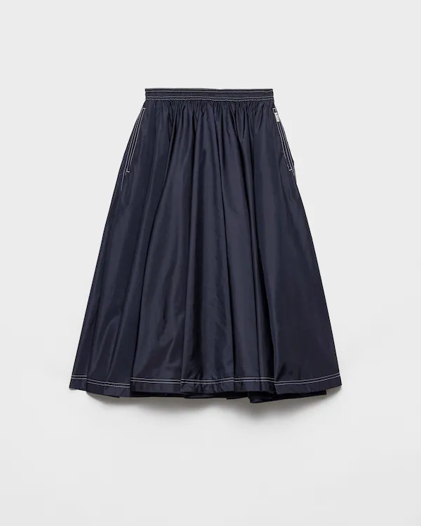 Leichter Re-Nylon-Minirock