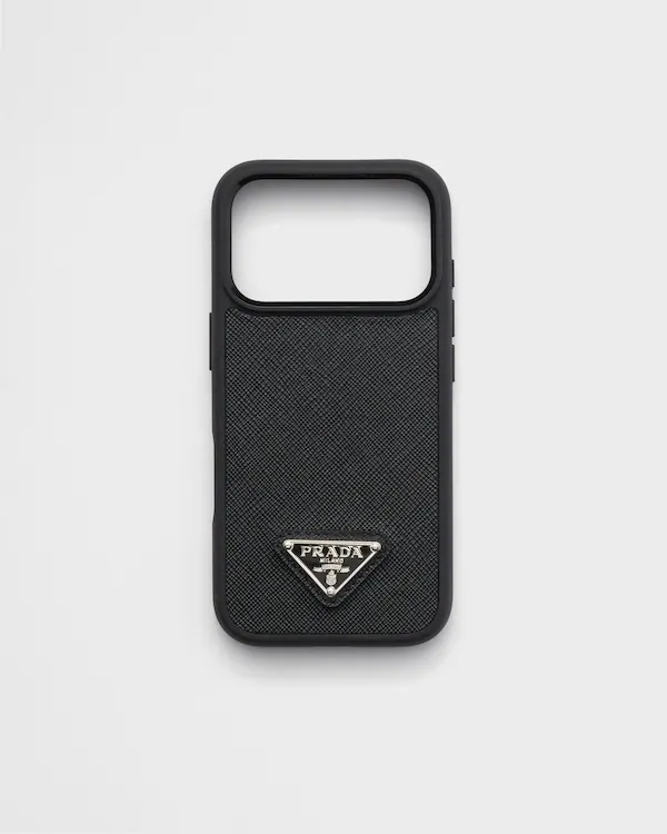 Saffiano-Lederhülle für iPhone 17 Pro