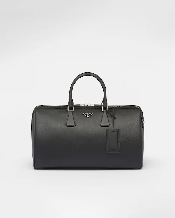 Reisetasche aus Saffiano-Leder