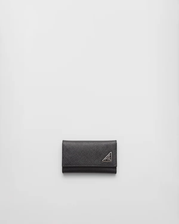Schlüsselanhänger aus Saffiano-Leder