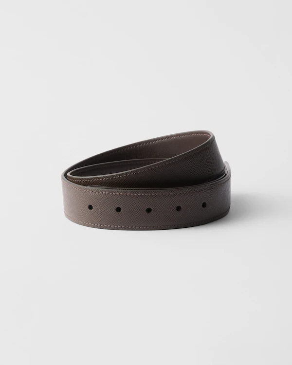 Gürtelband aus Saffiano-Leder