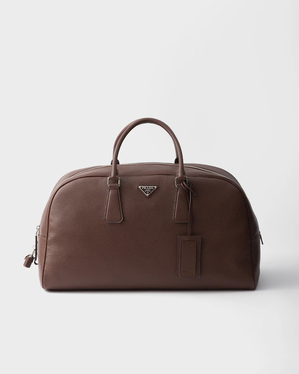 Leder-Dufflebag