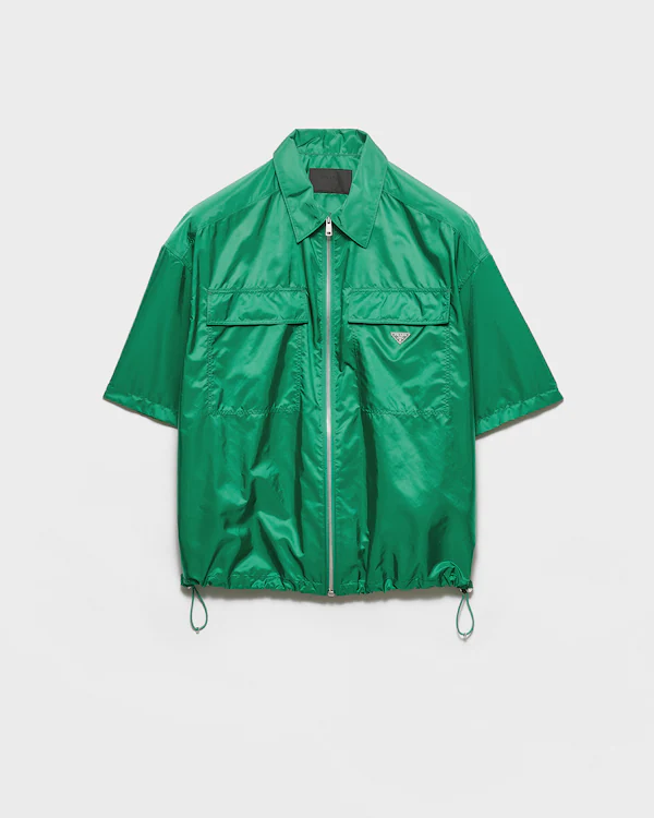 Kurzarm-Shirt aus leichtem Re-Nylon