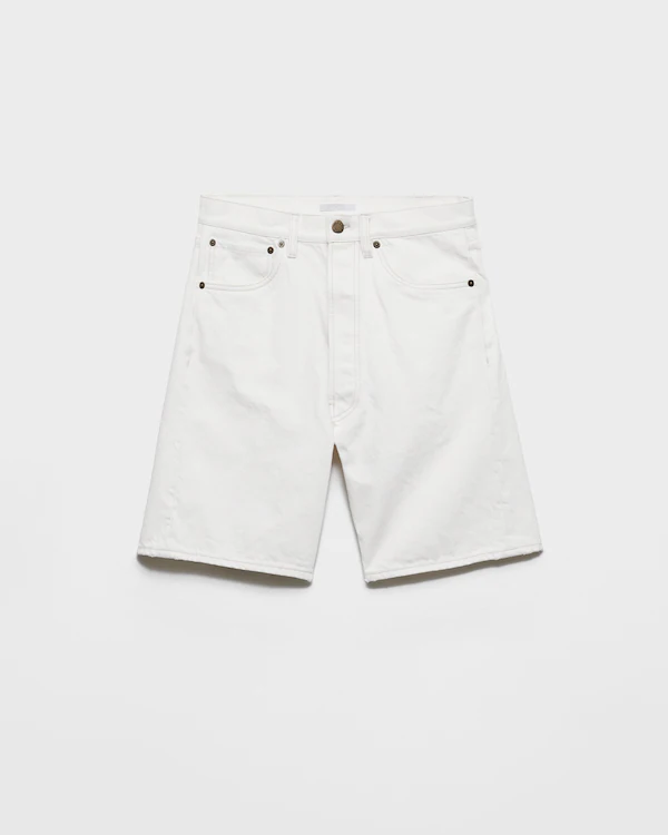 Alte Denim-Bermudas