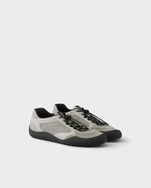 Speedrock-Laufschuhe aus Leder und Mesh-Gewebe