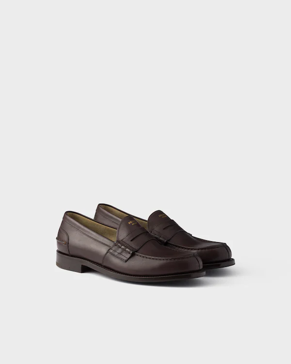 Leder-Loafer