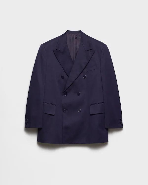 Doppelreiher-Cotton-Jacke