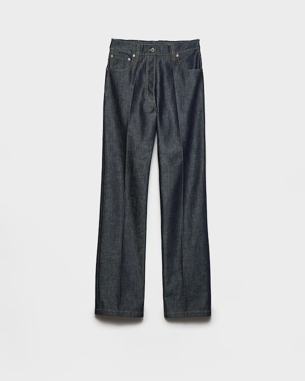 Fünf-Pocket-Denim-Jeans