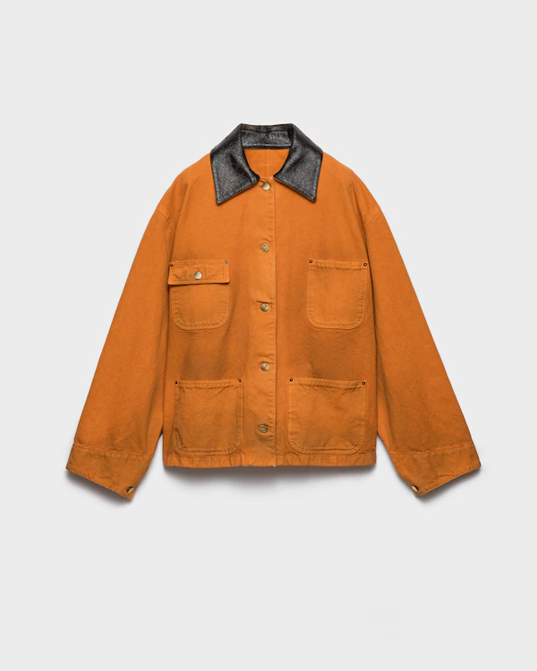 Leinwandjacke