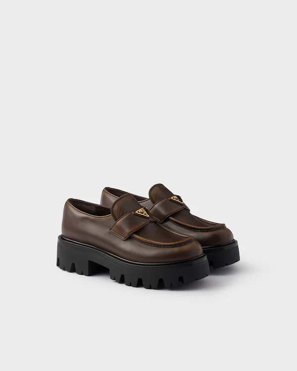 Leder-Loafer