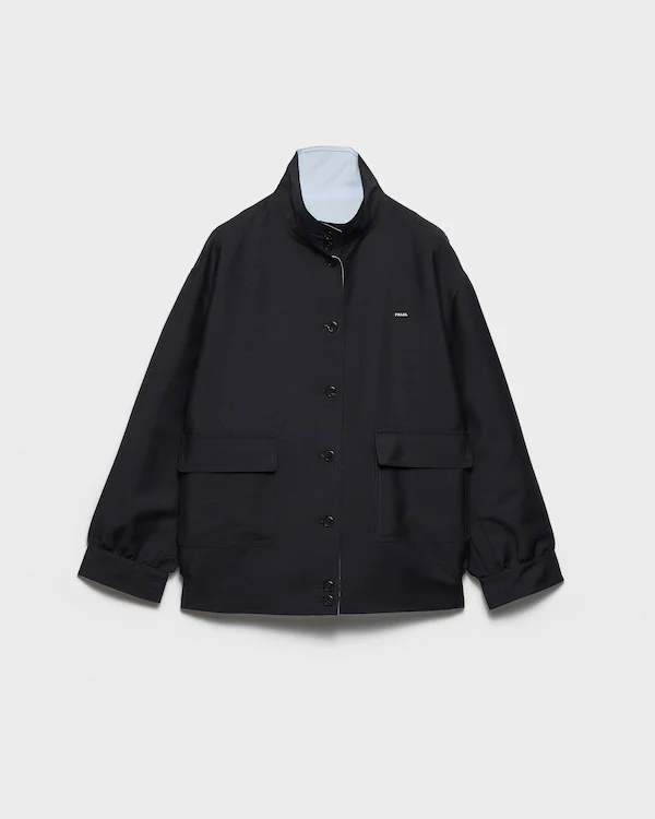 Janker- und Poplin-Jacke