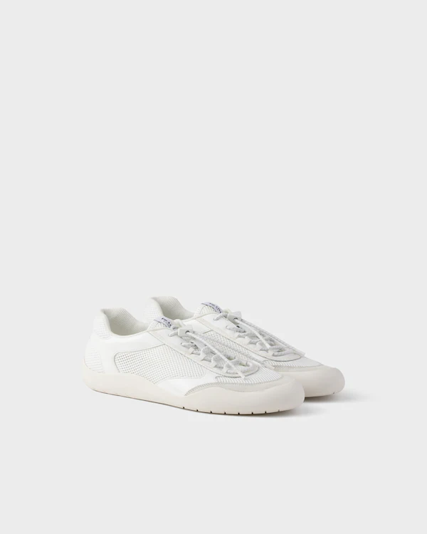 Speedrock-Sneaker aus Glattleder und Mesh-Gewebe