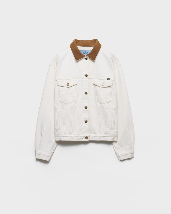 Alte Denim-Blouson-Jacke