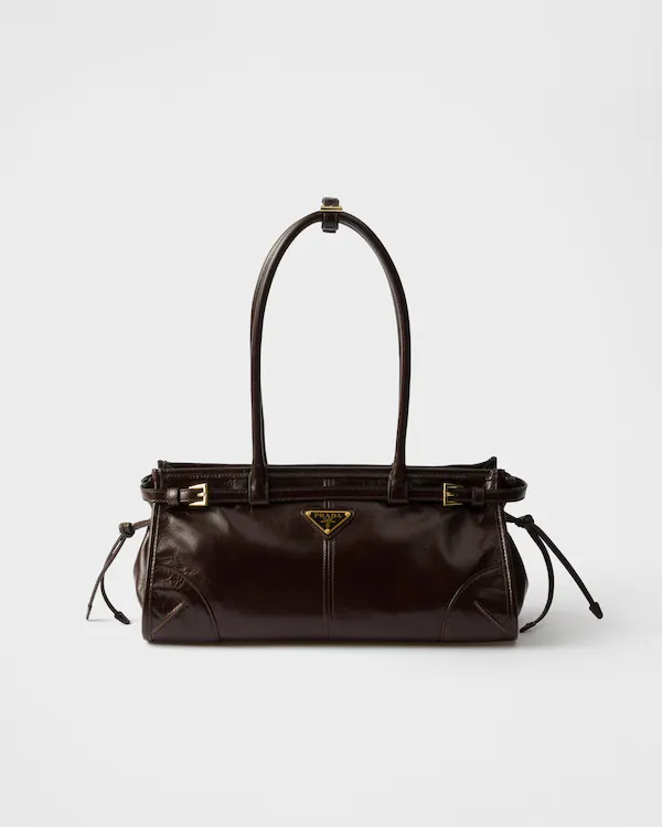 Prada Bonnie mittlere Lederhandtasche
