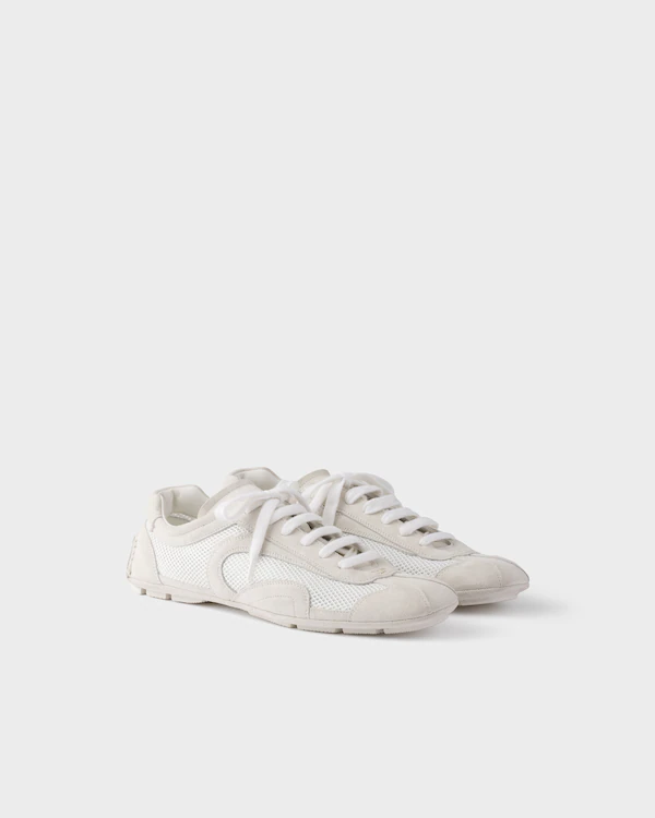 Sneakers aus Wildleder und Mesh Montecarlo Re-Edition 2005