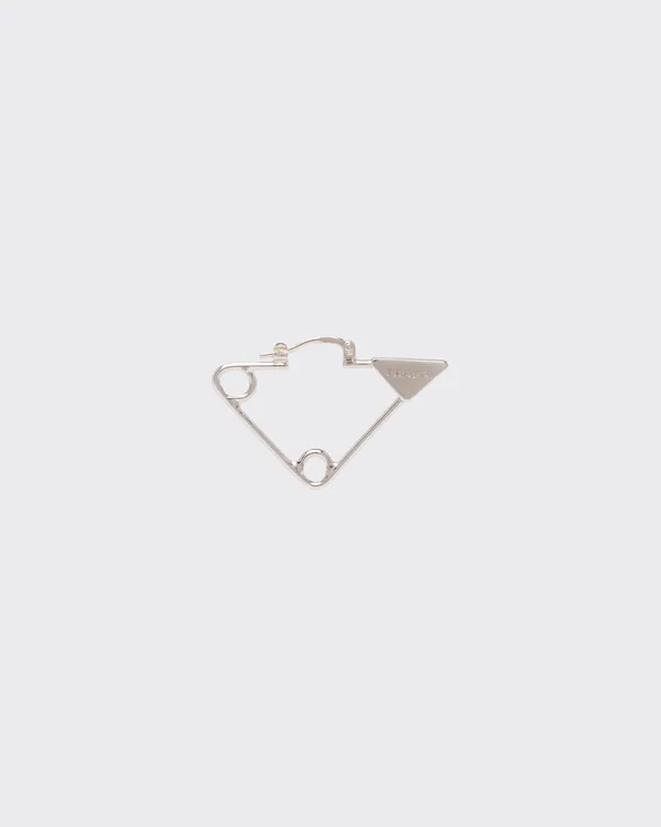 Prada Symbole Single-Ohrstecker