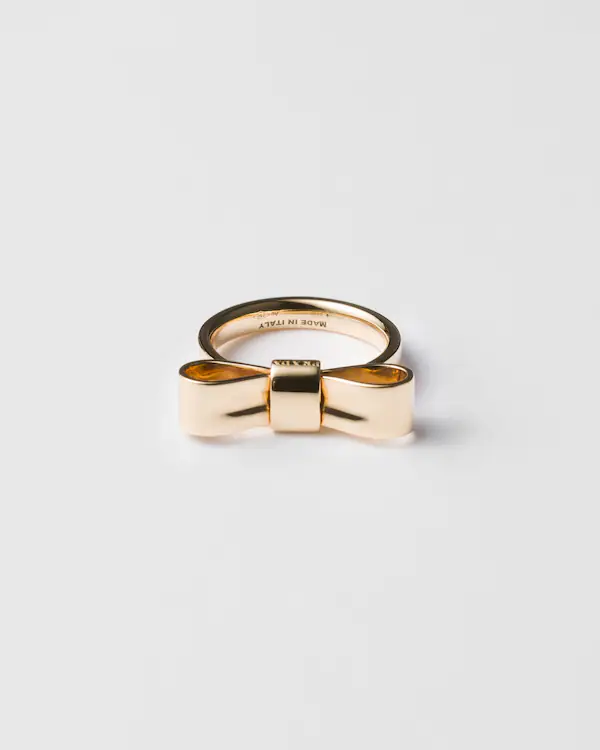 Eternal Gold Bow Ring - Gelbgold