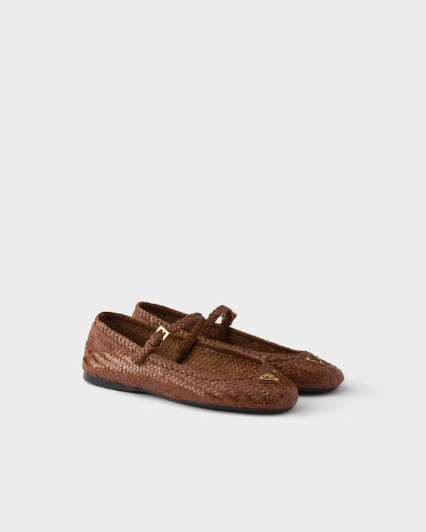 Leder-Ballerinas