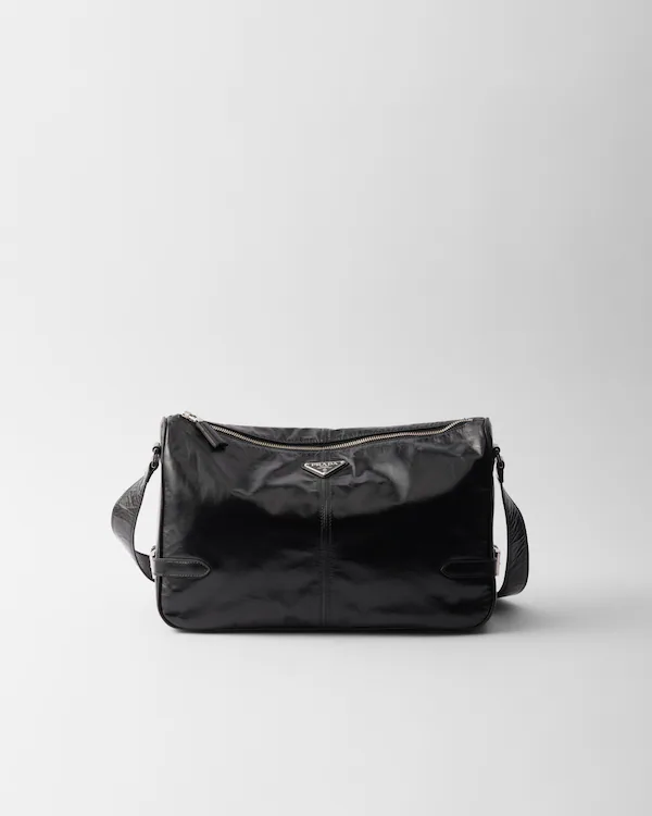 Leder-Shoulderbag
