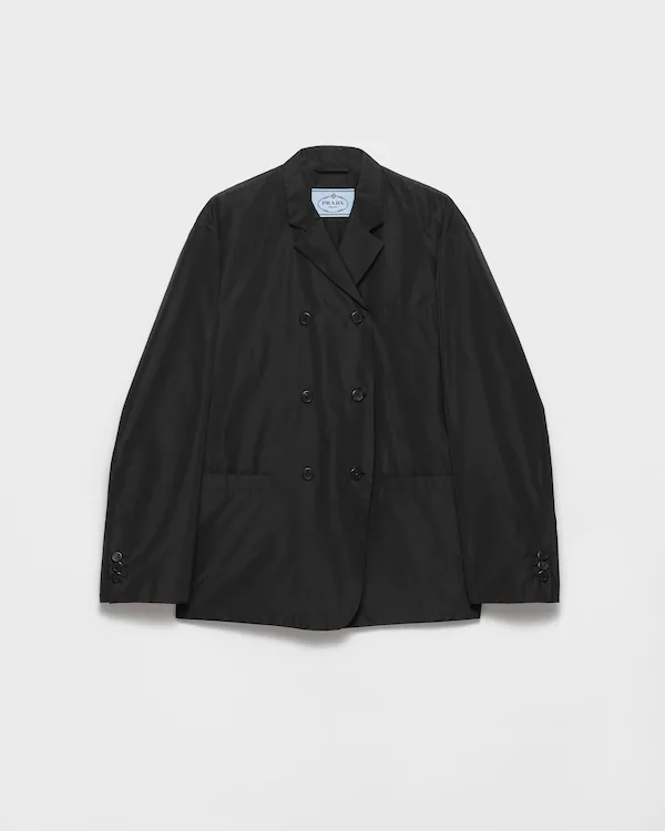 Doppelreiher-Technik-Taffetasch jacket