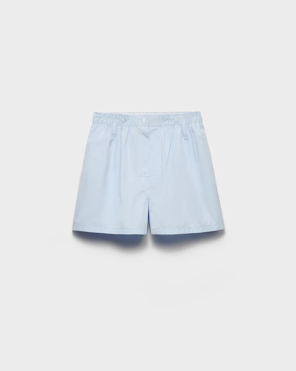 Baumwollpopelinein Shorts