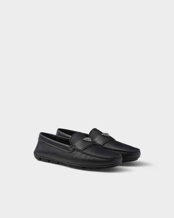 Lederfahrschuhe