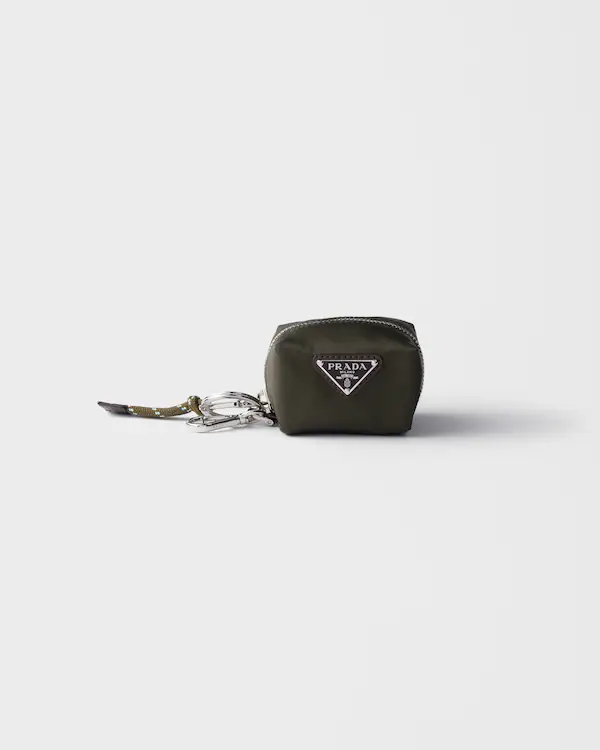 Prada Speedrock Re-Nylon Schlüsselanhänger