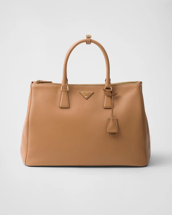 Prada Buckle große Ledertasche