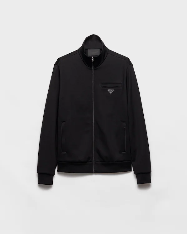 Technische Baumwoll-Blouson-Jacke