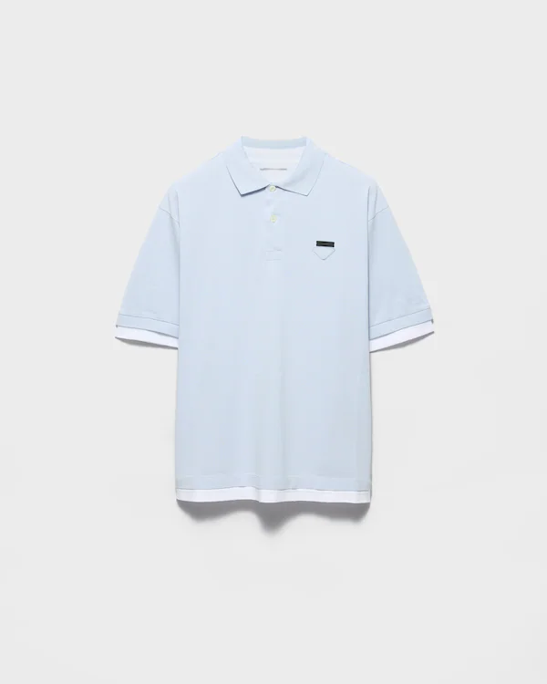 Baumwoll-Poloshirt