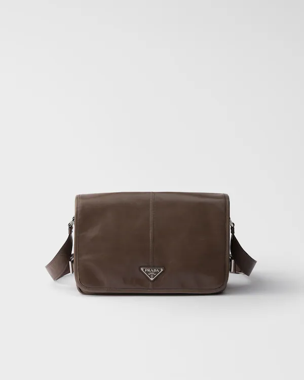 Leder-Shoulderbag