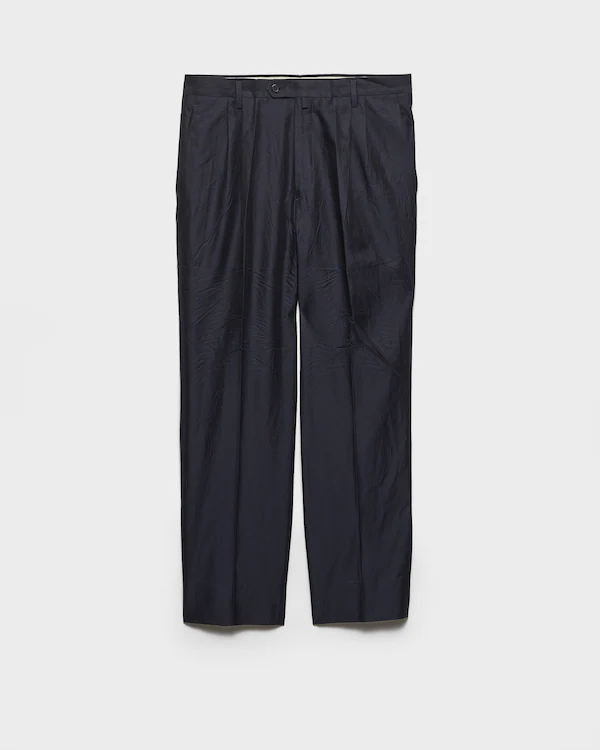 Hosen aus Baumwolle und Seide