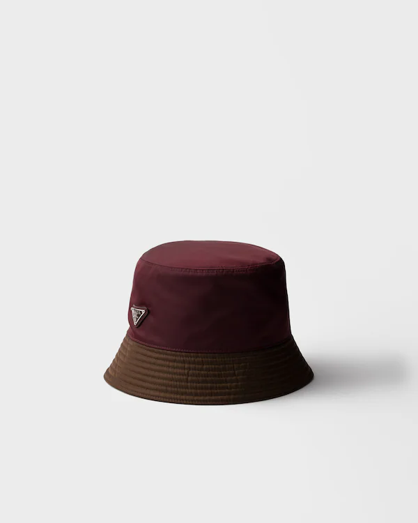 Re-Nylon Buckethut in zwei Tönen