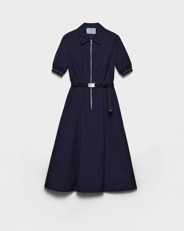Poplin-Kleid