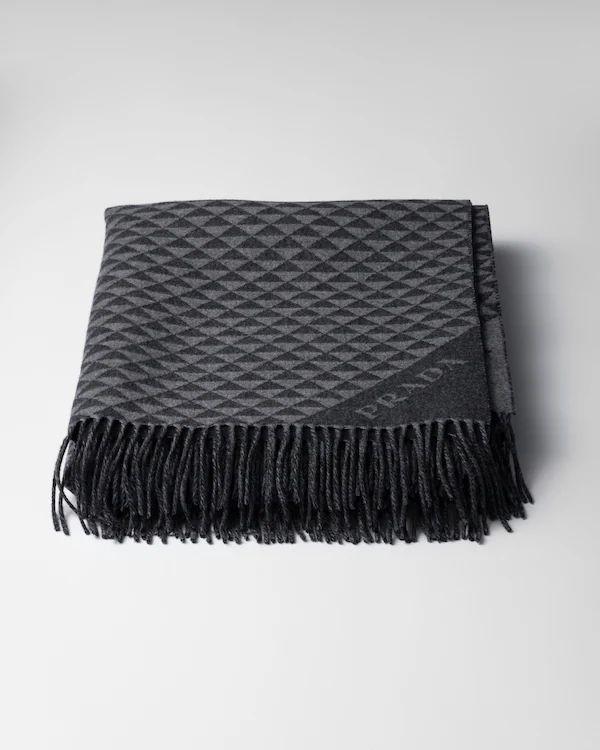 Symbole Doppel-Cashmere- und Wolldecke