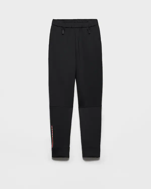 Recycelte Doppeljersey-Hose