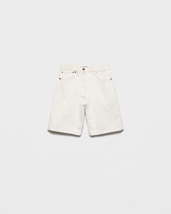 Alte Denim-Bermudas