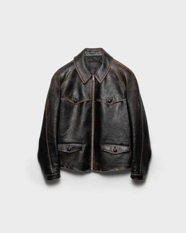 Lederjacke
