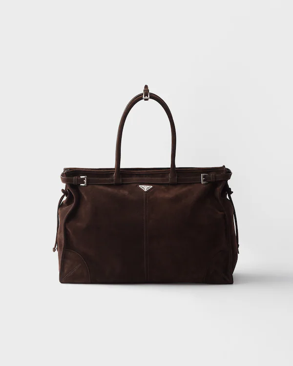 Prada Bonnie Ledertasche aus Wildleder