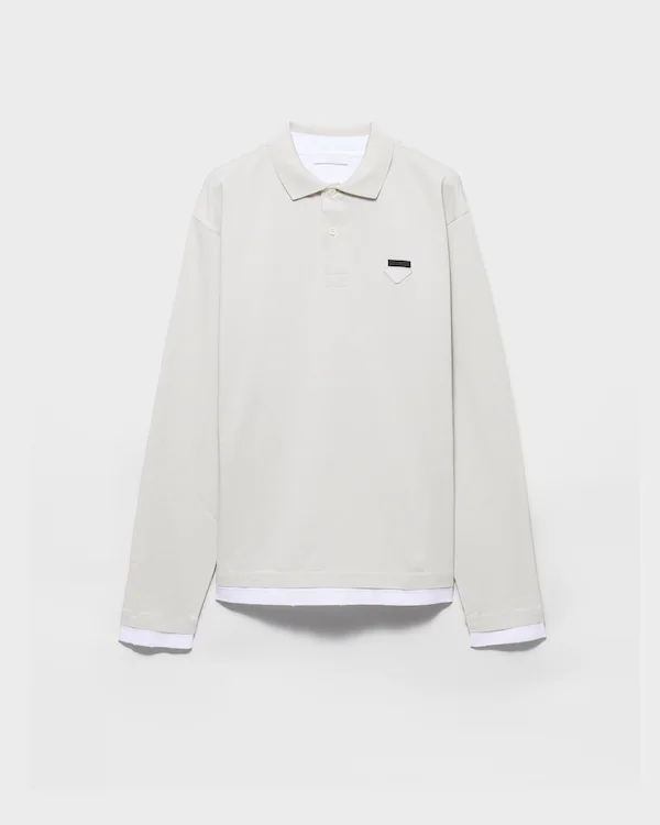 Baumwoll-Poloshirt