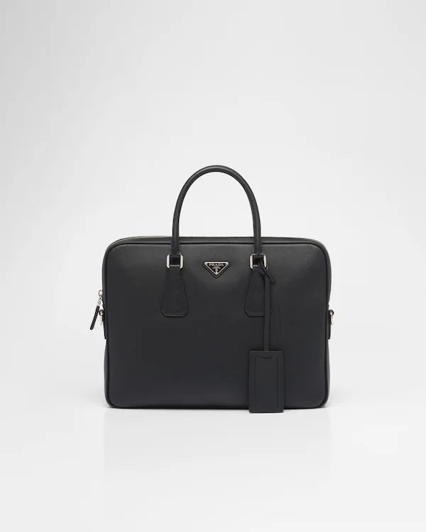 Arbeitstasche aus Saffiano-Leder