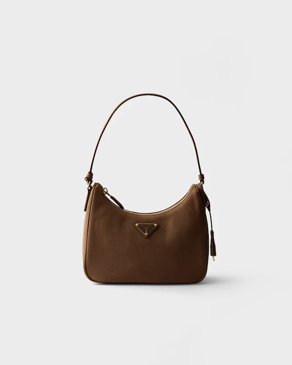 Prada Re-Edition 2005 Mini-Tasche aus Nubuk- und Saffiano-Leder