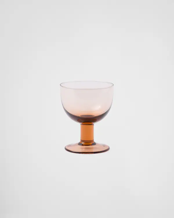 Set aus zwei Kristall-Wasser-Gläsern - Plinth