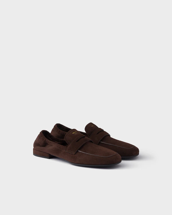 Shuffle antiquierte Wildleder-Loafer