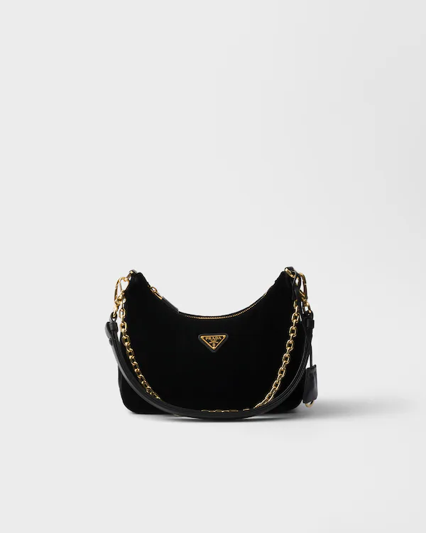 Prada Re-Edition Mini-Seidenvelour-Tasche
